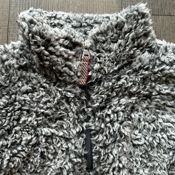 Grey Sherpa sweatshirt with deep pockets size S - Picture 7 of 8